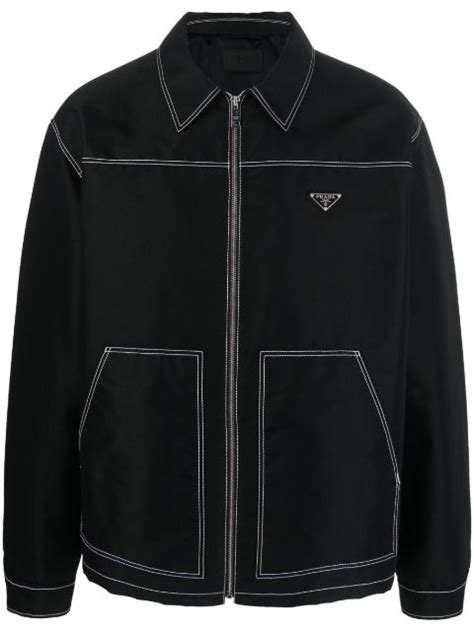 prada silver jacket|Prada jackets for men.